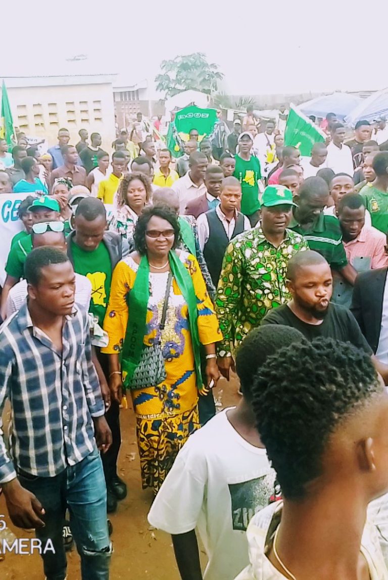 Kasaï : optimiste pour la réélection de Félix Tshisekedi, Générose Mbombo Mbalo sensible et mobilise pour un enrôlement massif à Tshikapa ! 