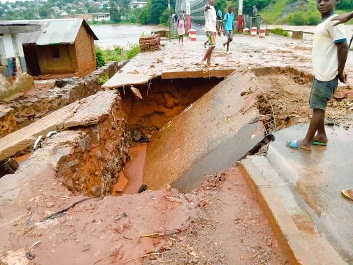 Tshikapa : le pont Kasaï et le boulevard Lumumba sous menace de l’érosion