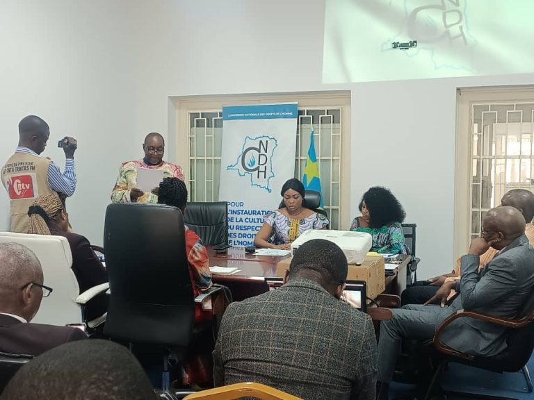RDC- Droits de l&rsquo;Homme: la CNDH clôture de sa session de février 2023