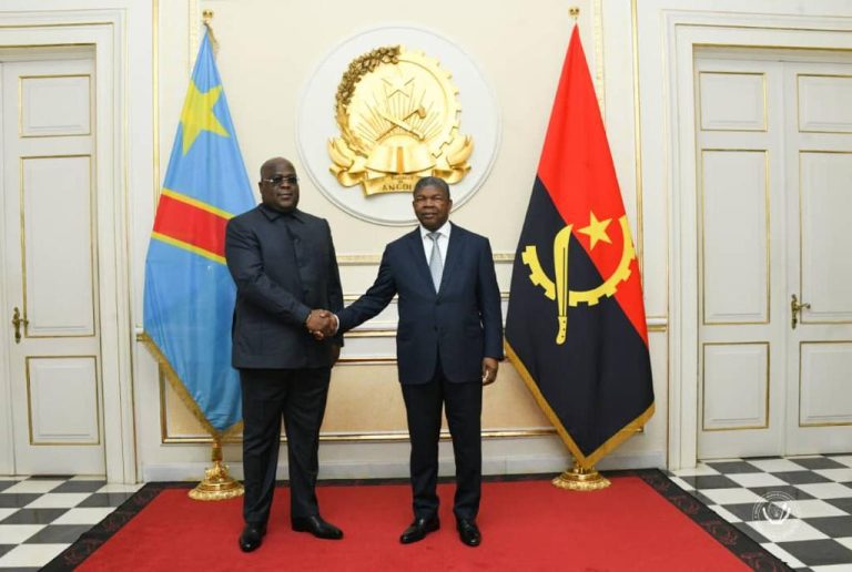 RDC-Angola : Félix Tshisekedi et Joao Lourenço évaluent le processus de paix de Luanda