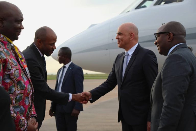 Coopération RDC-Suisse : le président Alain Berset visite la RDC