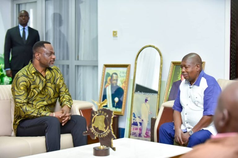 RDC-Partenariat social: Tony Mwaba et Simon Kimbangu Kiangani en entretien dans le cadre du dialogue permanent ministère – confessions religieuses