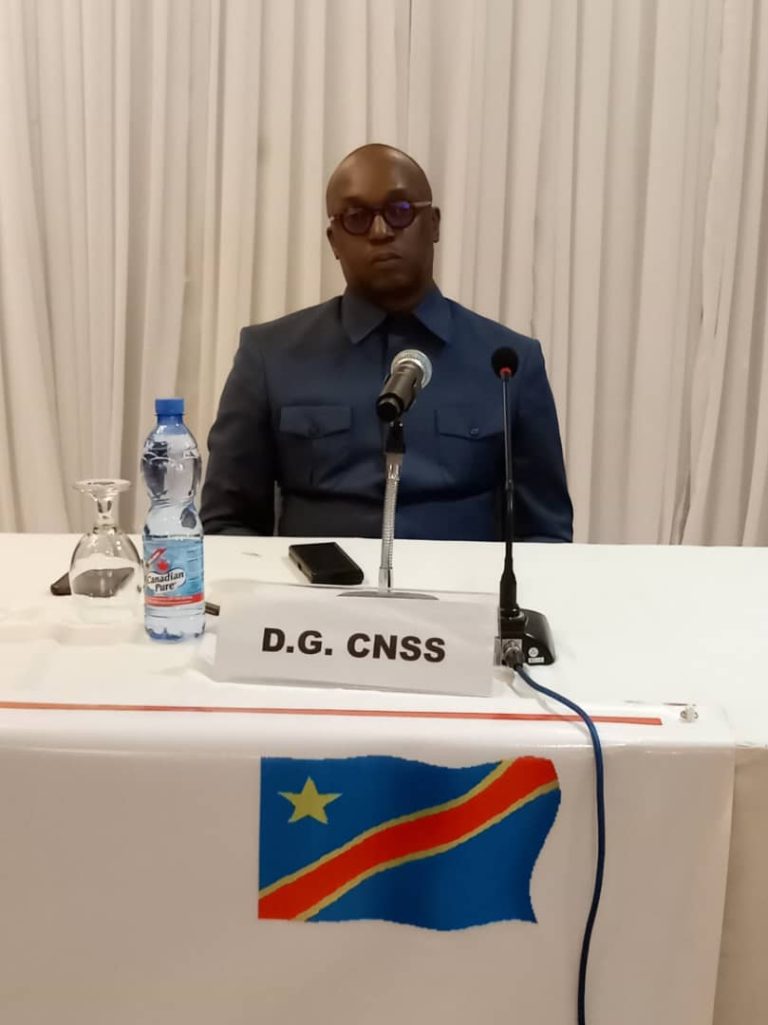 RDC-Sécurité et santé au travail : Le DG CNSS Charles Mudiayi met l&rsquo;accent sur le renforcement des mécanismes de prévention