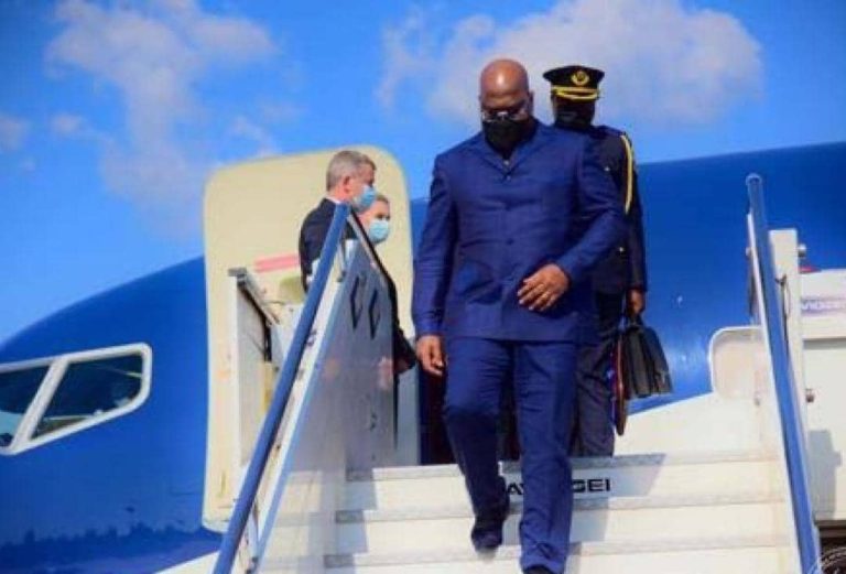 RDC : Tshisekedi à Bujumbura pour participer au 11e sommet des chefs d’État signataires de l’accord cadre