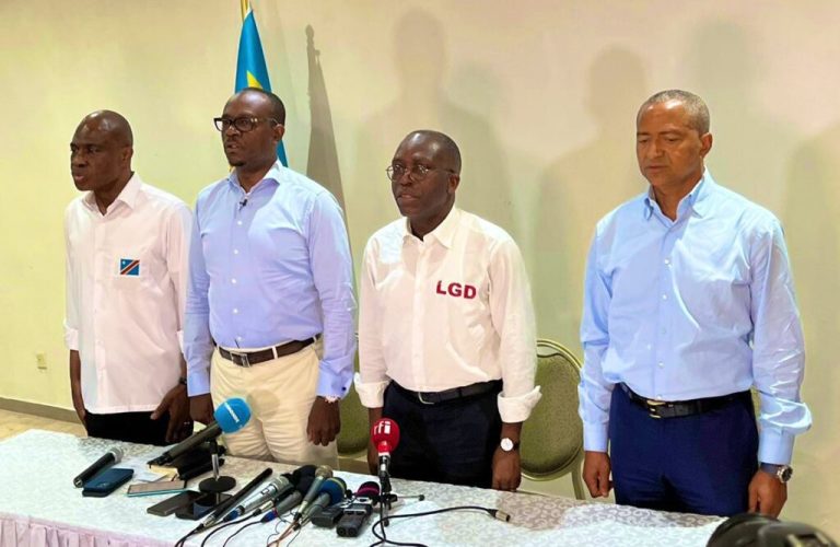 Kinshasa : le quatuor de l&rsquo;opposition annonce une marche pacifique le 21 juin