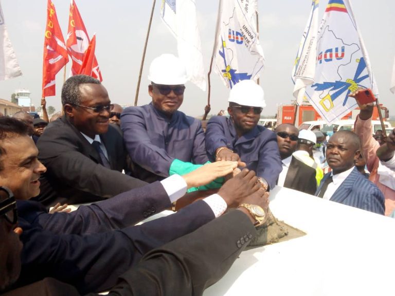 Kasaï Central : Les travaux de construction de la nouvelle aérogare moderne lancés à Kananga