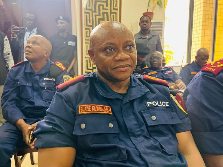 Kinshasa : le Général Blaise Kilimbalimba remplace le Général Sylvano Kasongo à la PNC