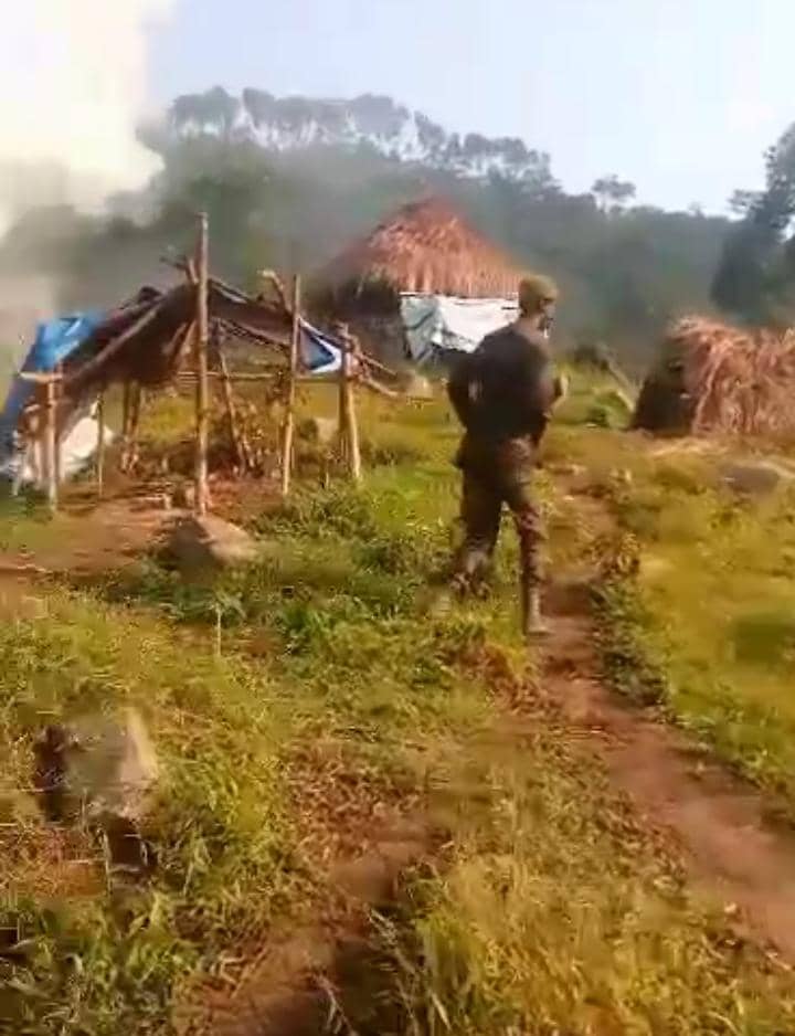 Nord-Kivu: Les FARDC neutralisent 4 Mai-Mai Yira et contrôlent leur position érigée sur la colline Muhola