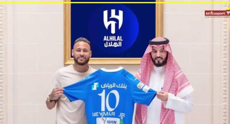 Football-Mercato : Neymar Jr s&rsquo;engage avec le club saoudien d&rsquo;Al-Hilal pour deux saisons