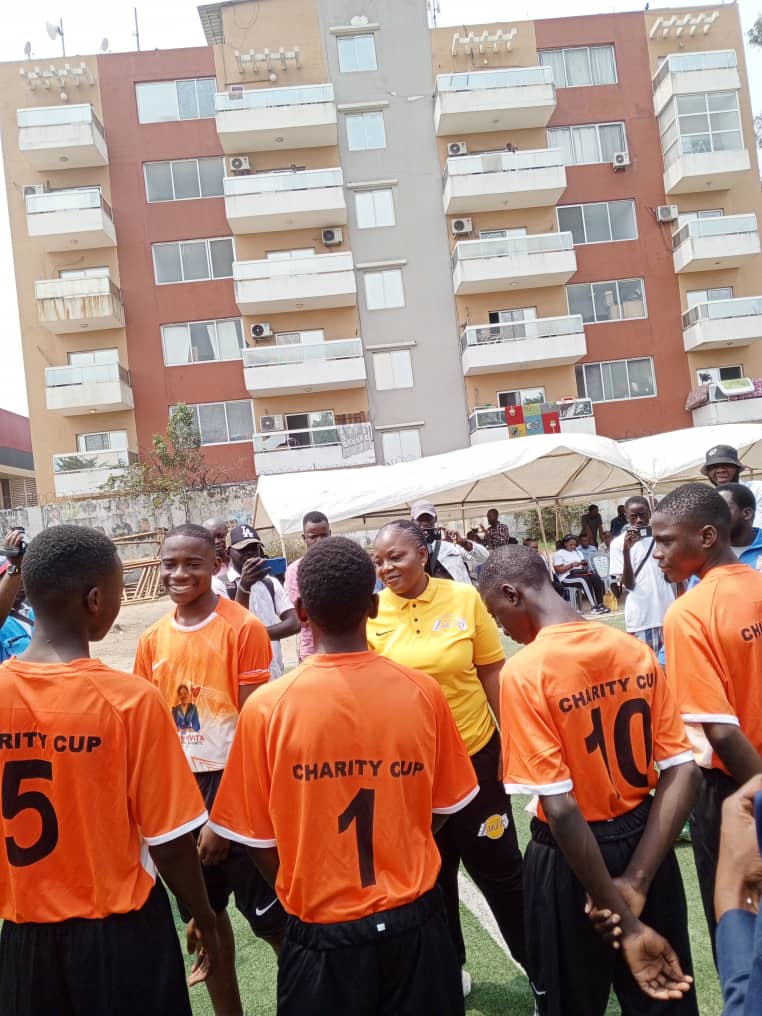 RDC-Tournoi de football inter orphelinats 1ère édition « Charity Cup », une  initiative de Marceline M&rsquo;vita