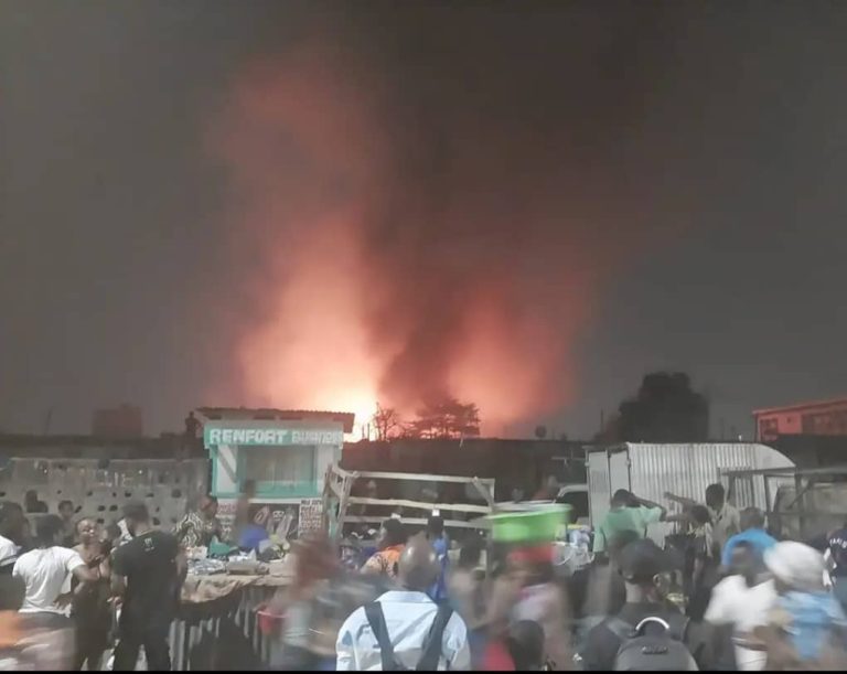 Kinshasa : Incendie au camp militaire Lufungula