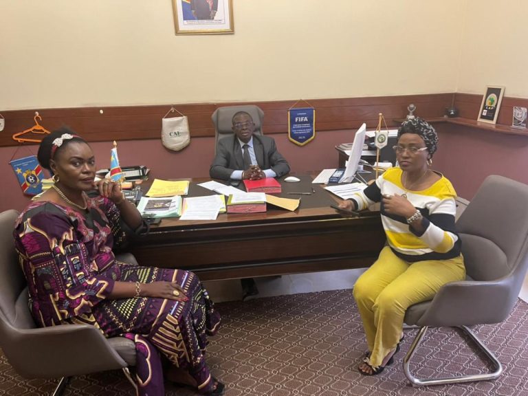 Kasaï Central : Hélène Bukumba plaide pour la construction d&rsquo;un stade moderne à Kananga