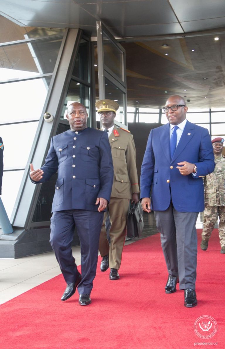 Diplomatie : Les relations entre la RDC et le Burundi au cœur d&rsquo;un tête à tête entre Tshisekedi et Ndayishimiye ce lundi à Kinshasa