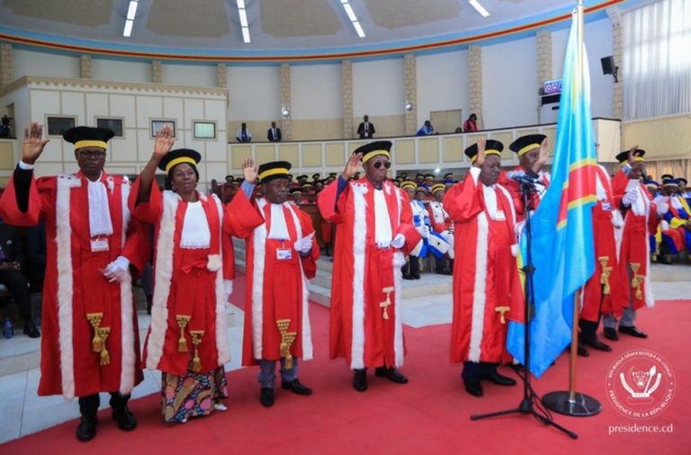RDC-Justice : Félix Tshisekedi reçoit le serment de 69 nouveaux hauts magistrats