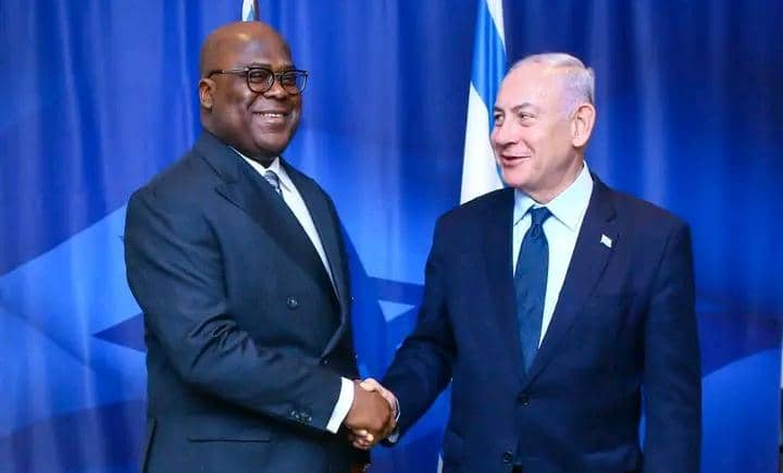 Diplomatie : Tshisekedi et Netanyahu s&rsquo;entendent sur le déplacement de l&rsquo;ambassade congolaise de Tel-Aviv à Jérusalem et l&rsquo;ouverture de celle d&rsquo;Israël en RDC
