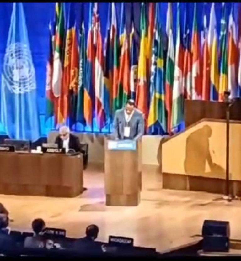 42ème session de la conférence générale de l&rsquo;UNESCO : Tony Mwaba expose l&rsquo;activisme criminel du Rwanda dans la partie Est de la RDC