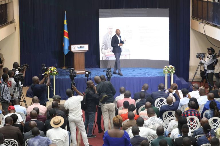 Processus électoral : Patrick Muyaya dresse le bilan de la mandature 2018-2023 et mobilise sa base de Funa pour Tshisekedi