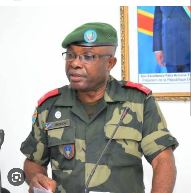 RDC : Le Général Major Sylvain Ekenge met en garde tout militaire qui entretiendrait des relations avec les FDLR et tout contrevenant sera interpellé