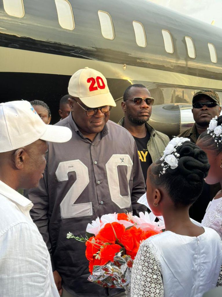 Campagne électorale 2023 : Après le Kongo-central, Félix Tshisekedi est arrivé au Maniema