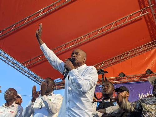 Campagne électorale : À Bukavu, Moïse Katumbi invite la population à ne plus faire confiance à Tshisekedi