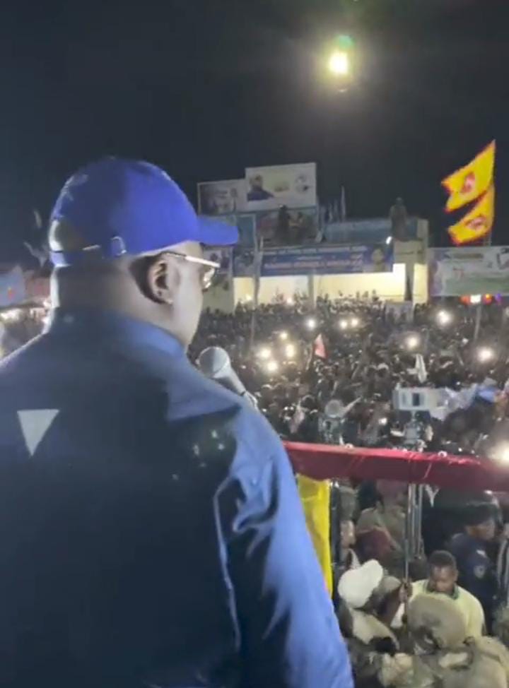 Campagne électorale 2023 : À Bunia, Félix Tshisekedi invite la population à lui donner un second mandat