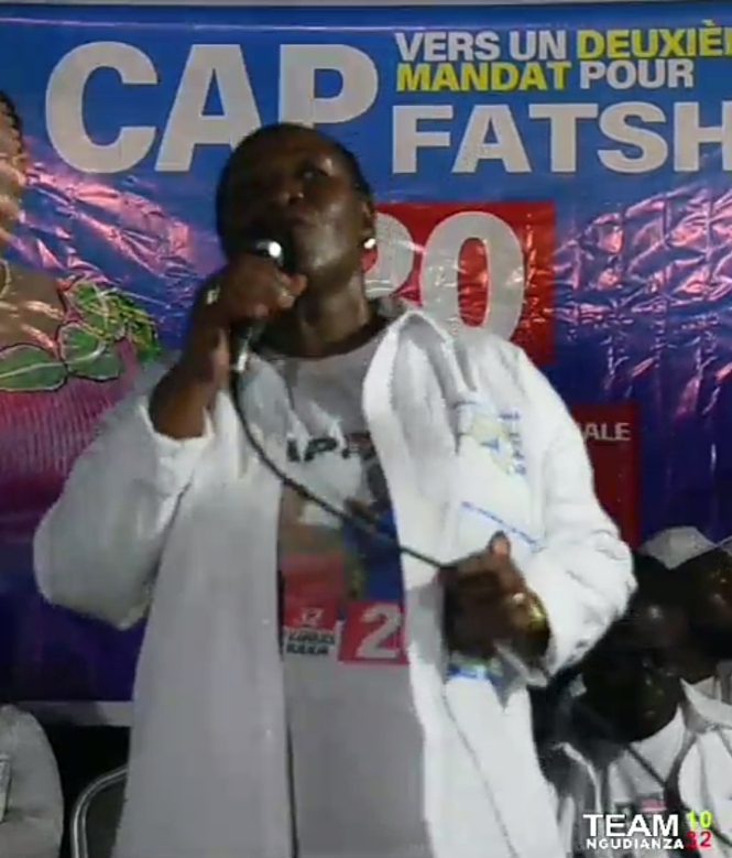Campagne électorale : Devant une foule immense à Luozi, Ngudianza vante le candidat Felix Tshisekedi