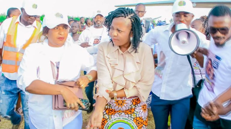 Kasaï : Jackie Ngolela mobilise pour laccueill de Félix Tshisekedi à Tshikapa