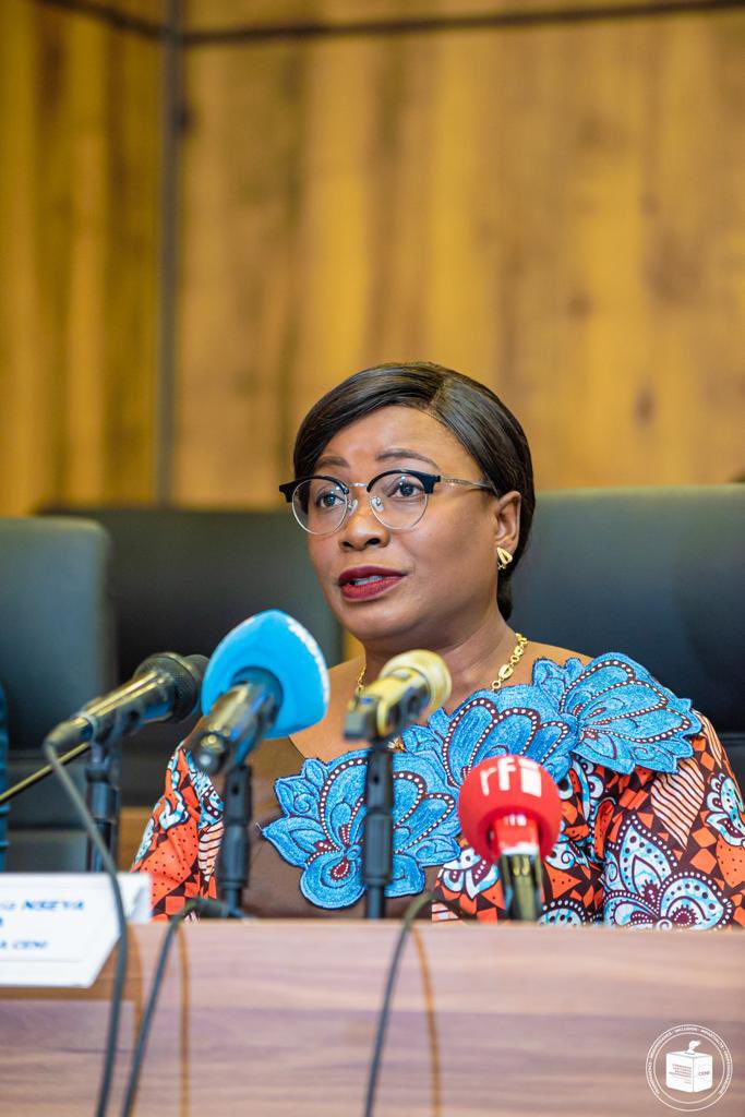 Élections 2023: « Aux électeurs, candidats…, nous demandons de ne pas prêter foi aux rumeurs faisant état d&rsquo;un probable report des élections, c&rsquo;est de la manipulation » (Patricia Nseya)