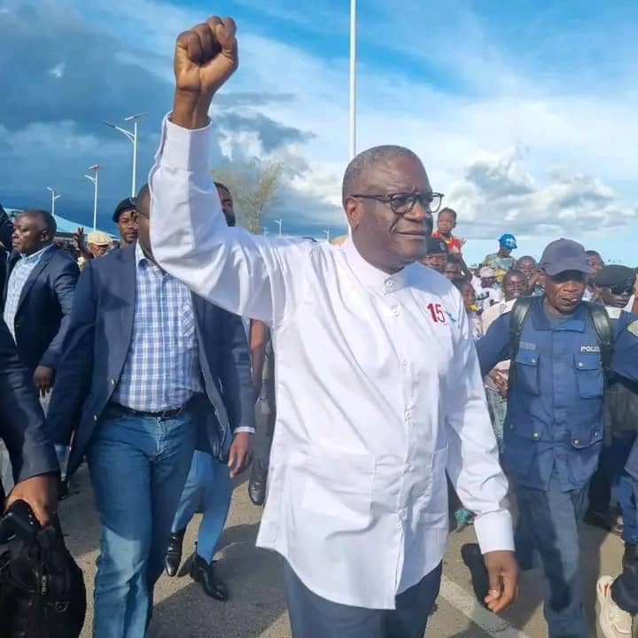 Campagne électorale : Denis Mukwege dénonce « les agissements malveillants du pouvoir sortant qui nous empêche de mener normalement notre campagne électorale »