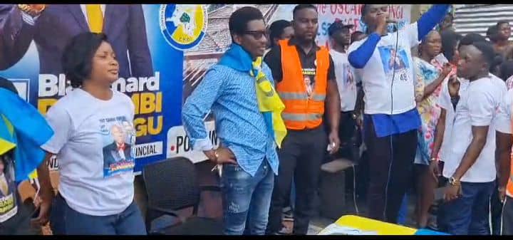 Kinshasa : La campagne électorale de Blanchard Dikambi, candidat n° 48 aux provinciales, prend sa vitesse de croisière