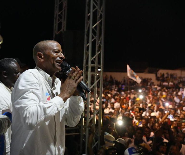Campagne électorale 2023: À Matadi, Moïse Katumbi promet le rétablissement du trafic ferroviaire entre Matadi et Kinshasa