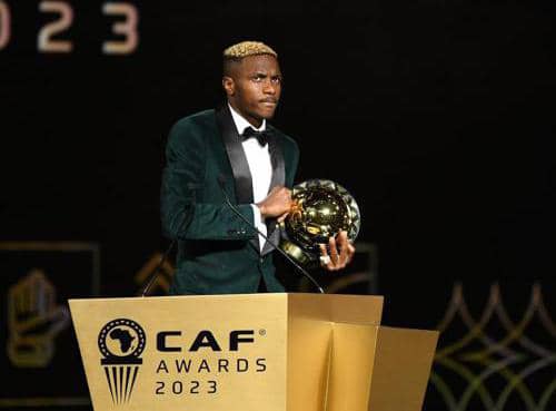 CAF Award 2023: Victor Oshimhen sacré ballon d&rsquo;or africain 2023