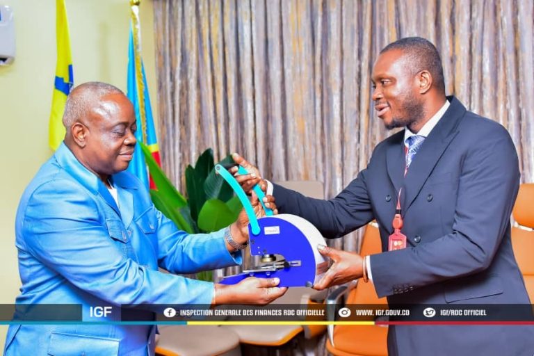 RDC : L&rsquo;IGF reçoit officiellement ses cachets secs du ministère de la justice et garde sceaux