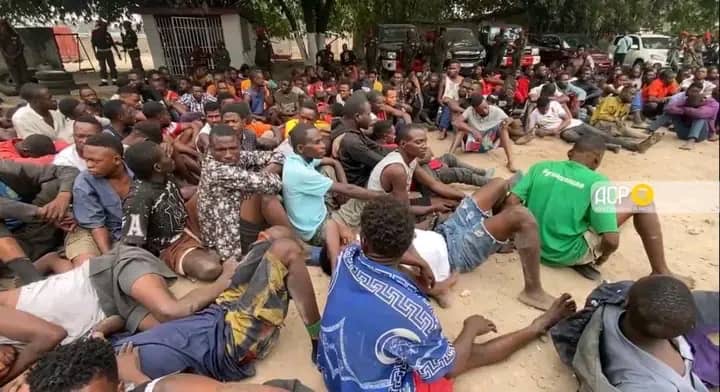 Kinshasa : 747 personnes interpellées et 14 sacs de chanvre saisis lors d’un bouclage conjoint FARDC–PNC