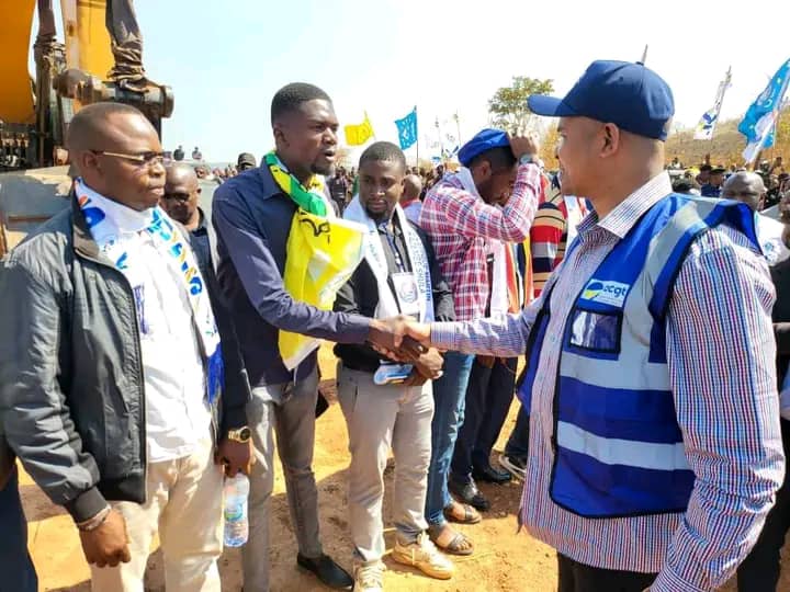 Haut-Katanga : Lancement des travaux de la route Likasi–borne 32 vers la Zambie