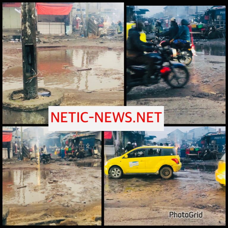 Kinshasa : L’avenue Victoire à Kasavubu gravement dégradée, la circulation paralysée