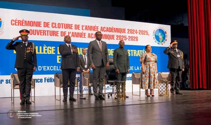 RDC : Clôture solennelle de l’année académique au CHESD et à l’ESAM