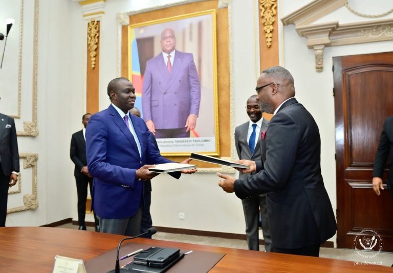 Présidence de la RDC : André Nyembwe Musungaie prend officiellement ses fonctions