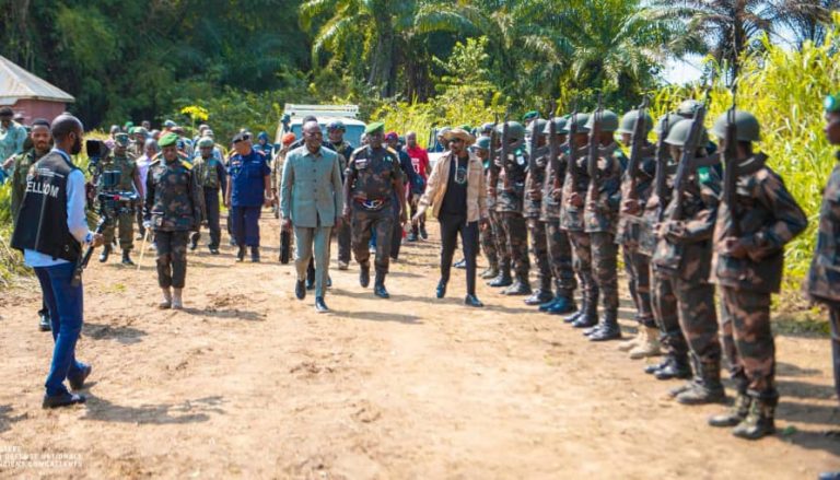 Kindu : Guy Kabombo annonce la réhabilitation du centre d’instruction militaire de Lokando