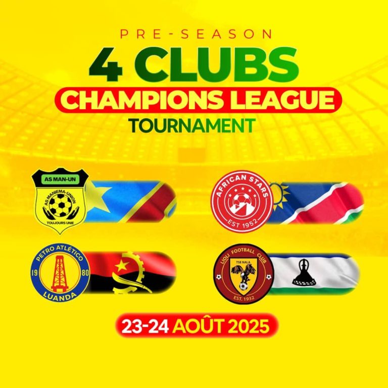 Maniema Union participera à un mini-tournoi international en Namibie