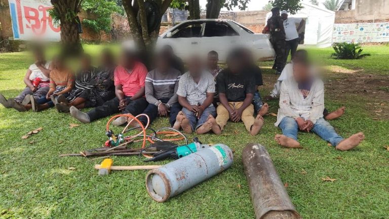Nord-Kivu : De présumés braqueurs présentés au gouverneur militaire à Beni