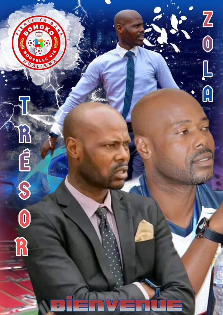 Mercato : Trésor Zola nommé nouvel entraîneur de Nouvelle Vie Bomoko Binza FC