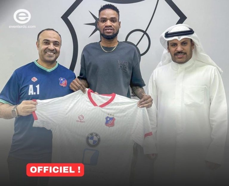 Henock Inonga s’engage avec Kuwait SC pour relancer sa carrière