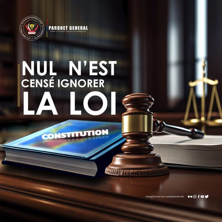 RDC : Le Parquet général près la Cour constitutionnelle veut vulgariser les lois en vigueur