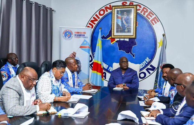 RDC : Tshisekedi convoque une nouvelle réunion stratégique de l’Union Sacrée