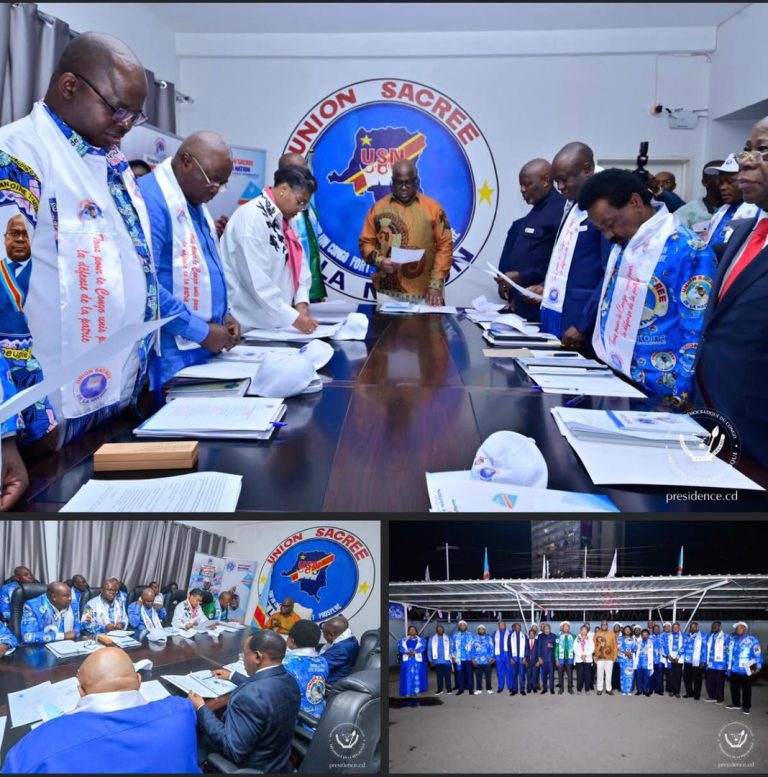 RDC : Félix Tshisekedi convoque une nouvelle réunion du présidium de l’Union Sacrée