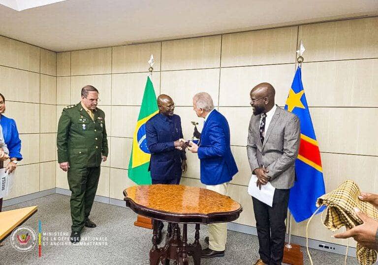 RDC – Brésil : Signature d’un mémorandum de coopération militaire
