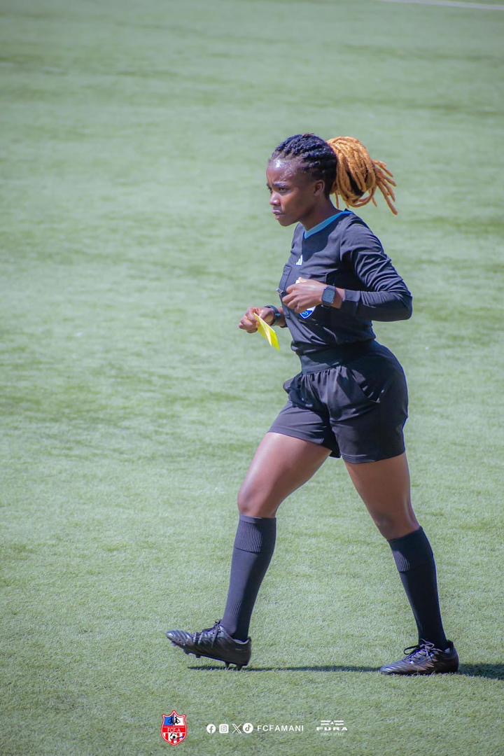 LINAFOOT lève la suspension de l’arbitre Rachel Zihindula