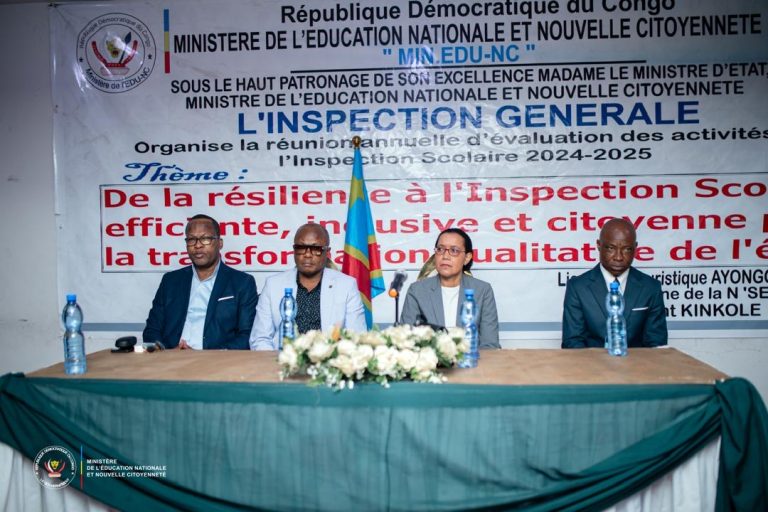 Kinshasa : Clôture de la revue annuelle des activités scolaires 2024-2025