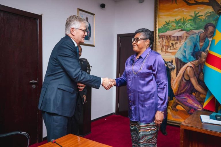 RDC-ONU : Judith Suminwa et Jean-Pierre Lacroix passent en revue les processus de paix et la résolution 2773